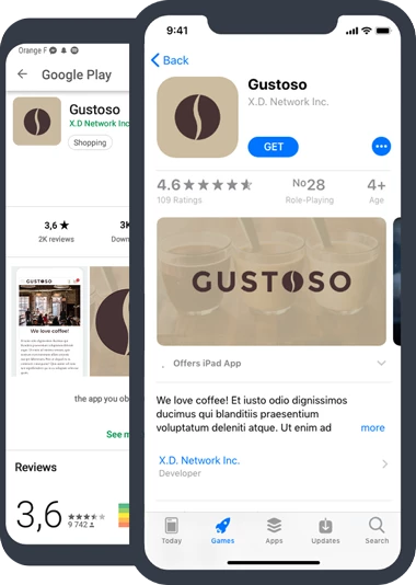 App Store y Google Play
