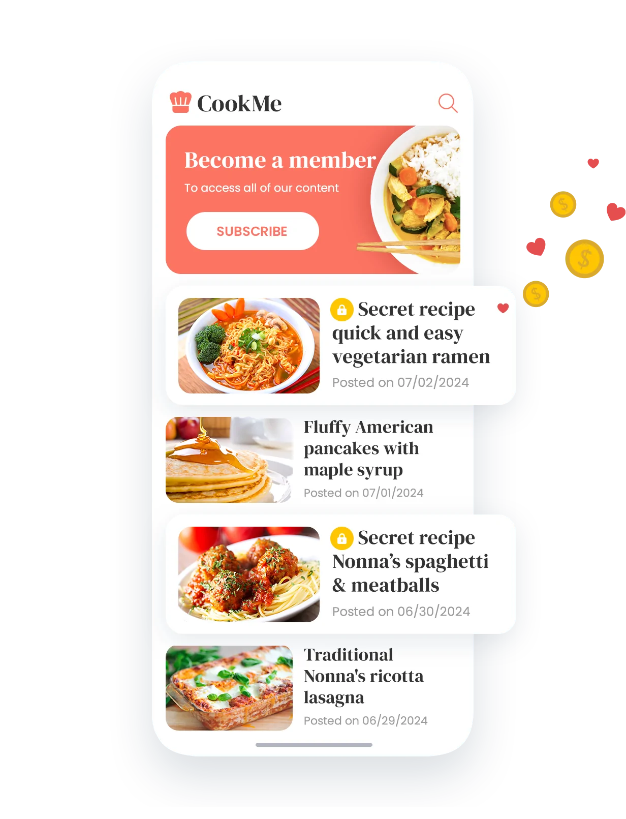 Sistema de suscripción