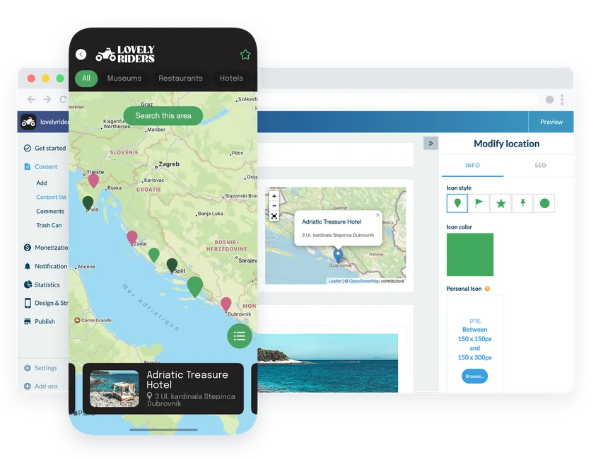 Iconos personalizables