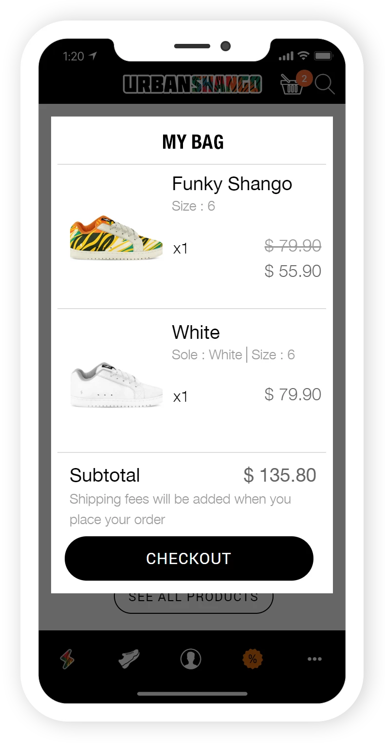 Recordatorio popup del carrito