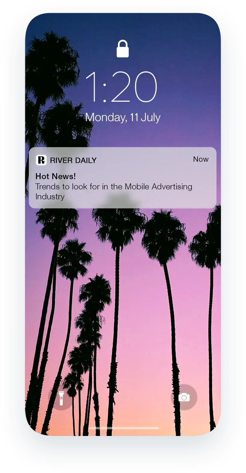 Mockup notificación