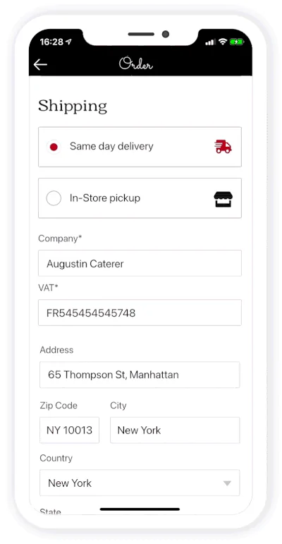 Proceso de pago adaptado